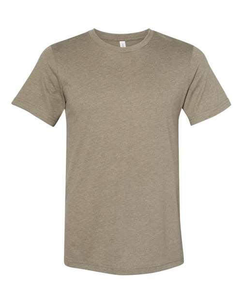 BELLA + CANVAS 3301 - Unisex Sueded Tee - Heather Olive