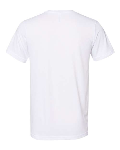 BELLA + CANVAS 3301 - Unisex Sueded Tee - Solid White Blend