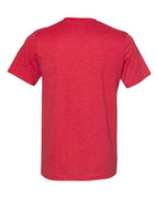 BELLA + CANVAS 3301 - Unisex Sueded Tee - Heather Red