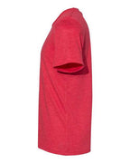 BELLA + CANVAS 3301 - Unisex Sueded Tee - Heather Red