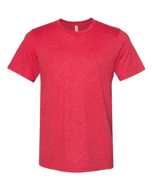 BELLA + CANVAS 3301 - Unisex Sueded Tee - Heather Red