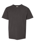 ComfortWash by Hanes GDH175 - Youth Garment-Dyed T-Shirt — New Railroad Grey (flat)