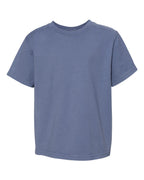 ComfortWash by Hanes GDH175 - Youth Garment-Dyed T-Shirt — Saltwater (flat)