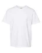 ComfortWash by Hanes GDH175 - Youth Garment-Dyed T-Shirt — White (flat)