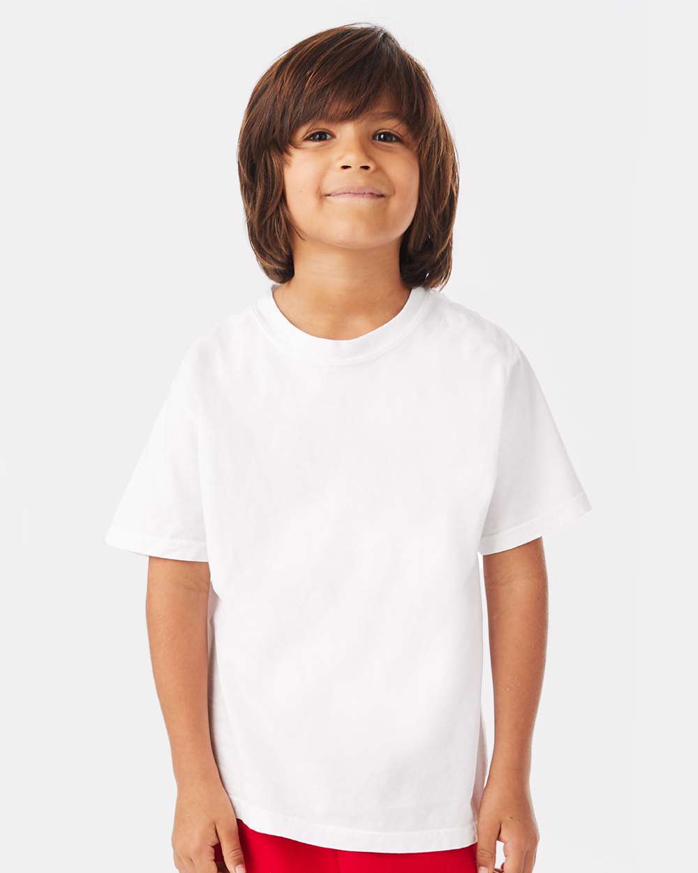 ComfortWash by Hanes GDH175 - Youth Garment-Dyed T-Shirt — White