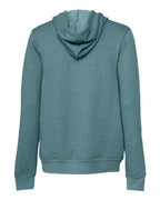 BELLA + CANVAS 3719 - Unisex Sponge Fleece Hoodie Sweatshirt - Heather Deep Teal