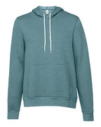 BELLA + CANVAS 3719 - Unisex Sponge Fleece Hoodie Sweatshirt - Heather Deep Teal