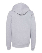 BELLA + CANVAS 3719Y - Youth Sponge Fleece Hoodie Sweatshirt - Athletic Heather