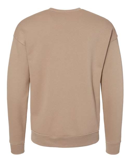 BELLA + CANVAS 3945 - Unisex Sponge Fleece Drop Shoulder Crewneck Sweatshirt - Tan