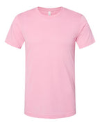 BELLA + CANVAS 3001CVC - CVC Jersey Tee - Heather Bubble Gum