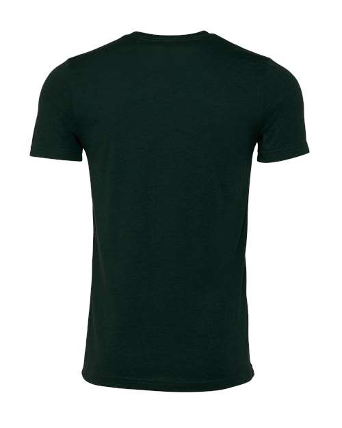 BELLA + CANVAS 3001CVC - CVC Jersey Tee - Heather Emerald