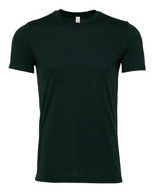 BELLA + CANVAS 3001CVC - CVC Jersey Tee - Heather Emerald