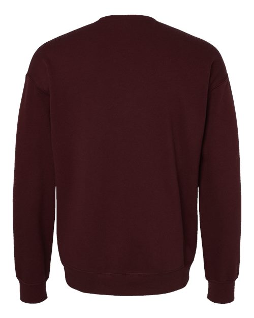 BELLA + CANVAS 3945 - Unisex Sponge Fleece Drop Shoulder Crewneck Sweatshirt - Maroon