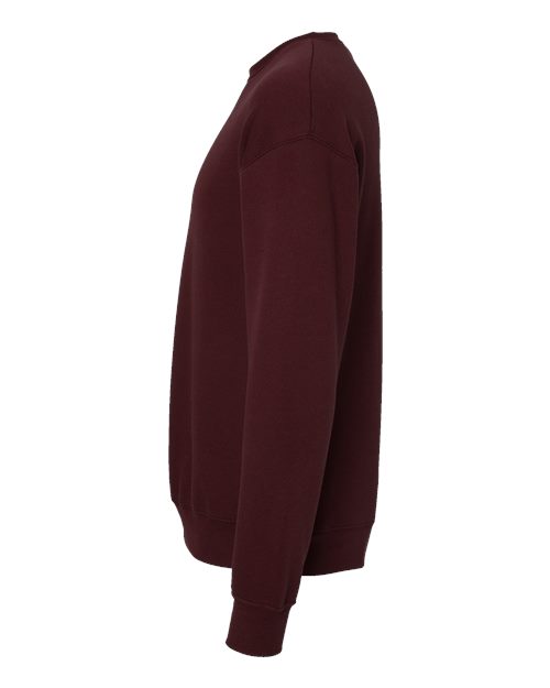 BELLA + CANVAS 3945 - Unisex Sponge Fleece Drop Shoulder Crewneck Sweatshirt - Maroon