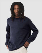 BELLA + CANVAS 3945 - Unisex Sponge Fleece Drop Shoulder Crewneck Sweatshirt - Heather Navy