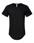 BELLA + CANVAS 3003 — Men's Jersey Curved Hem Tee — Black