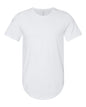 BELLA + CANVAS 3003 — Men's Jersey Curved Hem Tee — White