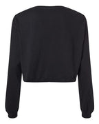 BELLA + CANVAS 6501 - Women's FWD Fashion Crop Long Sleeve Tee - Black