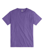 ComfortWash by Hanes GDH150 - Unisex Garment-Dyed Pocket T-Shirt — Lavender (flat)