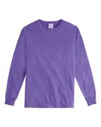 ComfortWash by Hanes GDH200 - Unisex Garment-Dyed Long Sleeve T-Shirt — Lavender (flat)