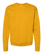 Hanes P160 - Unisex EcoSmart® Crewneck Sweatshirt — Gold (flat)