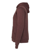 BELLA + CANVAS 3719 - Unisex Sponge Fleece Hoodie Sweatshirt - Heather Maroon