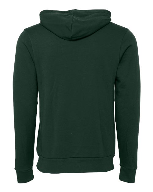 BELLA + CANVAS 3719 - Unisex Sponge Fleece Hoodie Sweatshirt - Forest