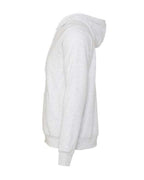 BELLA + CANVAS 3739 - Unisex Sponge Fleece Full-Zip Hoodie Sweatshirt - Ash