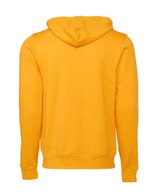 BELLA + CANVAS 3739 - Unisex Sponge Fleece Full-Zip Hoodie Sweatshirt - Gold