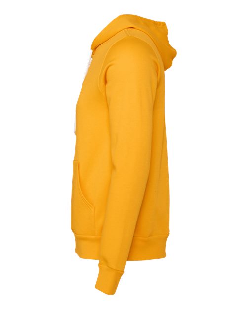 BELLA + CANVAS 3739 - Unisex Sponge Fleece Full-Zip Hoodie Sweatshirt - Gold