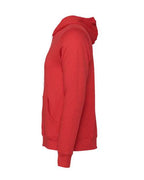 BELLA + CANVAS 3739 - Unisex Sponge Fleece Full-Zip Hoodie Sweatshirt - Heather Red