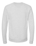 BELLA + CANVAS 3901 - Unisex Sponge Fleece Raglan Crewneck Sweatshirt - Ash