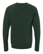 BELLA + CANVAS 3901 - Unisex Sponge Fleece Raglan Crewneck Sweatshirt - Forest