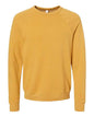 BELLA + CANVAS 3901 - Unisex Sponge Fleece Raglan Crewneck Sweatshirt - Heather Mustard