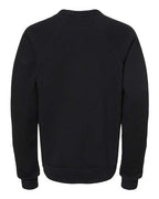 BELLA + CANVAS 3901Y - Youth Sponge Fleece Crewneck Sweatshirt - Black