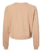 BELLA + CANVAS 7505 - Women's Crop Raglan Crewneck Sweatshirt BELLA + CANVAS