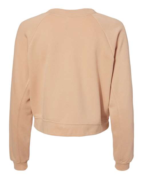 BELLA + CANVAS 7505 - Women's Crop Raglan Crewneck Sweatshirt BELLA + CANVAS