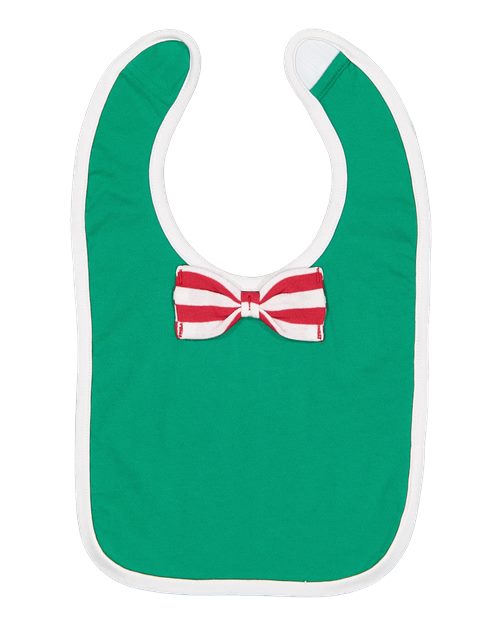 Rabbit Skins 1002 - Infant Baby Rib Bow Tie Bib