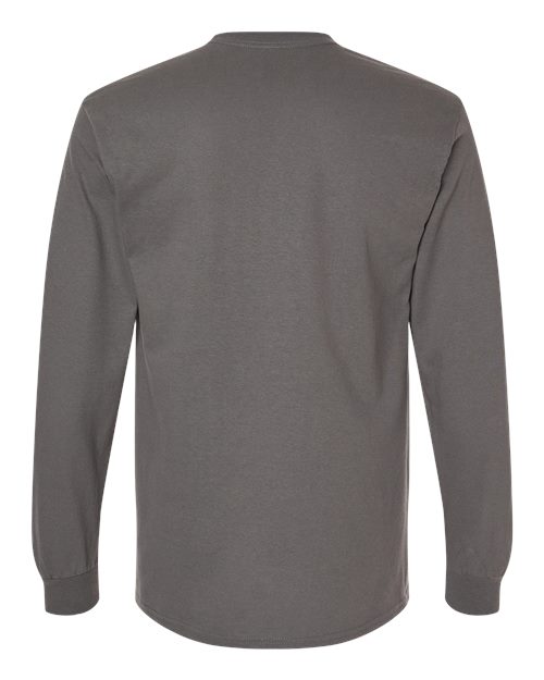 Gildan 5400 - Unisex Heavy CottonTM Long Sleeve T-Shirt - Charcoal
