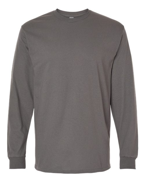 Gildan 5400 - Unisex Heavy CottonTM Long Sleeve T-Shirt - Charcoal