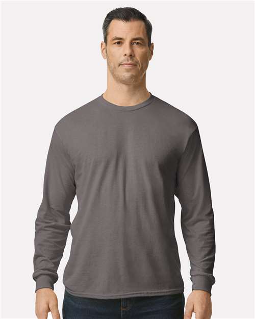 Gildan 5400 - Unisex Heavy CottonTM Long Sleeve T-Shirt - Charcoal