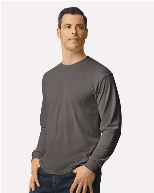 Gildan 5400 - Unisex Heavy CottonTM Long Sleeve T-Shirt - Charcoal