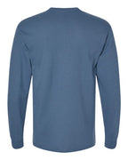 Gildan 5400 - Unisex Heavy CottonTM Long Sleeve T-Shirt - Indigo Blue