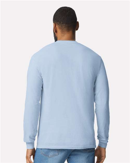 Gildan 5400 - Unisex Heavy CottonTM Long Sleeve T-Shirt - Light Blue