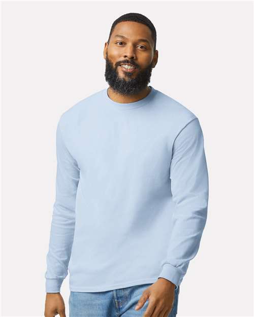 Gildan 5400 - Unisex Heavy CottonTM Long Sleeve T-Shirt - Light Blue
