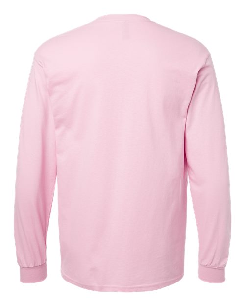 Gildan 5400 - Unisex Heavy CottonTM Long Sleeve T-Shirt - Light Pink