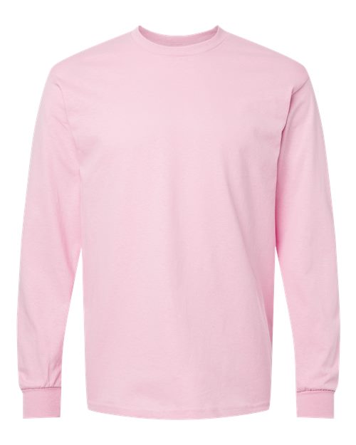 Gildan 5400 - Unisex Heavy CottonTM Long Sleeve T-Shirt - Light Pink