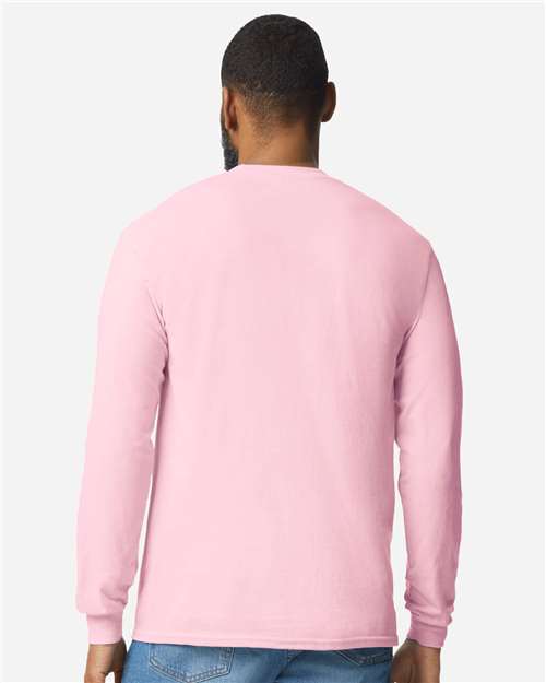 Gildan 5400 - Unisex Heavy CottonTM Long Sleeve T-Shirt - Light Pink