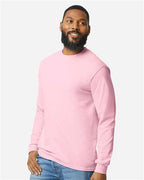 Gildan 5400 - Unisex Heavy CottonTM Long Sleeve T-Shirt - Light Pink