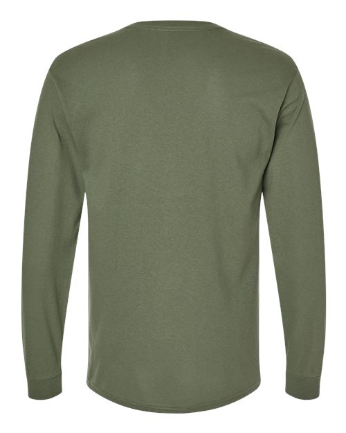 Gildan 5400 - Unisex Heavy CottonTM Long Sleeve T-Shirt - Military Green